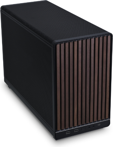 Lian li a3 matx black wood midi tower 1574 2 orig - Lian Li A3-mATX Wood Edition Behuizing