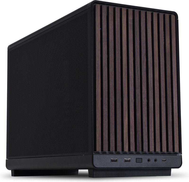 Lian li a3 matx black wood midi tower 1574 - Lian Li A3-mATX Wood Edition Behuizing