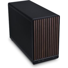 Lian Li A3-Matx - Zwart, Hout behuizing - afbeelding 2