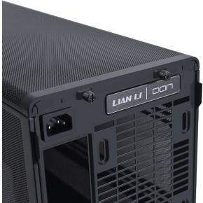 Lian Li A3-Matx - Zwart, Hout behuizing - afbeelding 4