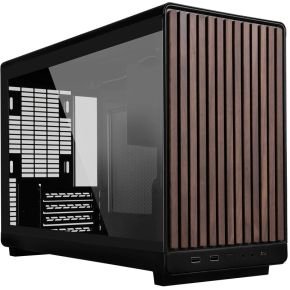Lian Li Lian Li A3 Wood Glass Version Pc-Behuizing Zwart