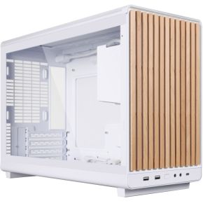 A3-mATX Wood Edition White Side Glass Behuizing - afbeelding 7