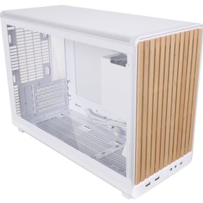 A3-mATX Wood Edition White Side Glass Behuizing - afbeelding 8
