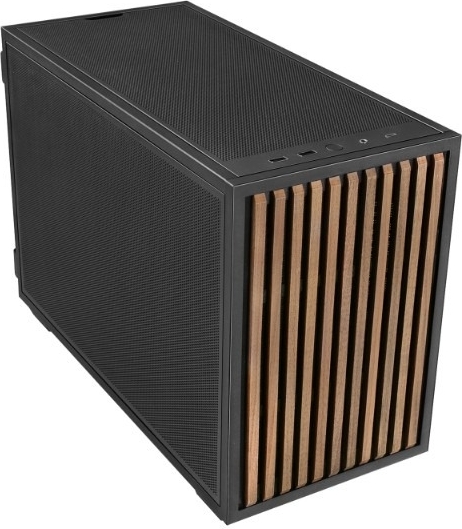 Lian li b4 matx wood mini tower behuiz 5258826 2 orig - Lian Li Dan-B4 Wood Behuizing (Black)