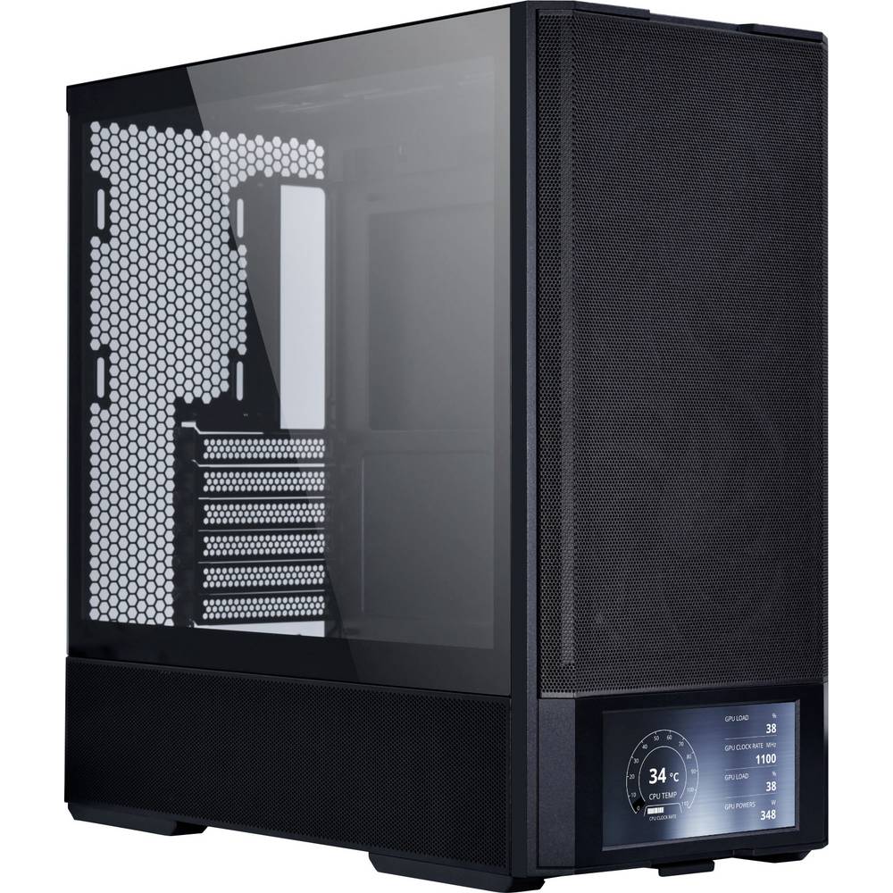 Lan207Dx Midi Tower (Black) - afbeelding 8