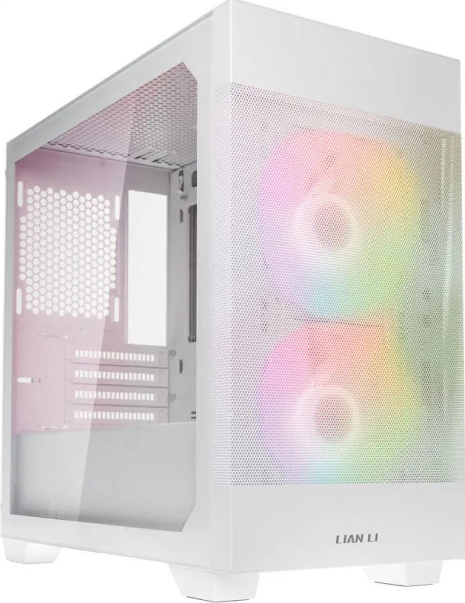 Lian Li Lancool 205M Mesh Snow - Minitowermodel - Micro-Atx - Wit