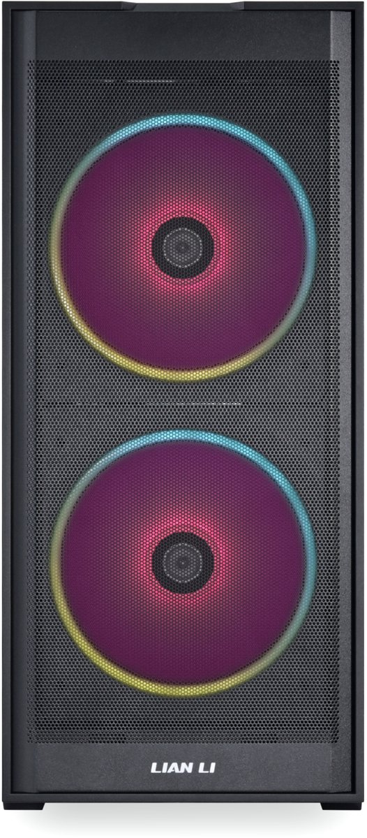 Lian Li Lancool 206 Zwart - Midtowermodel Atx - Zwart behuizing - afbeelding 3