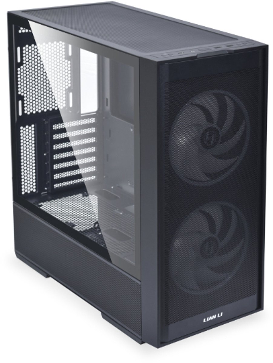 Lian Li Lancool 206 Zwart - Midtowermodel Atx - Zwart behuizing - afbeelding 6