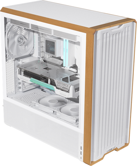 Lian li lancool 217 midi tower behuizi 1584 2 orig - Lian Li Lancool 217 Behuizing (White)