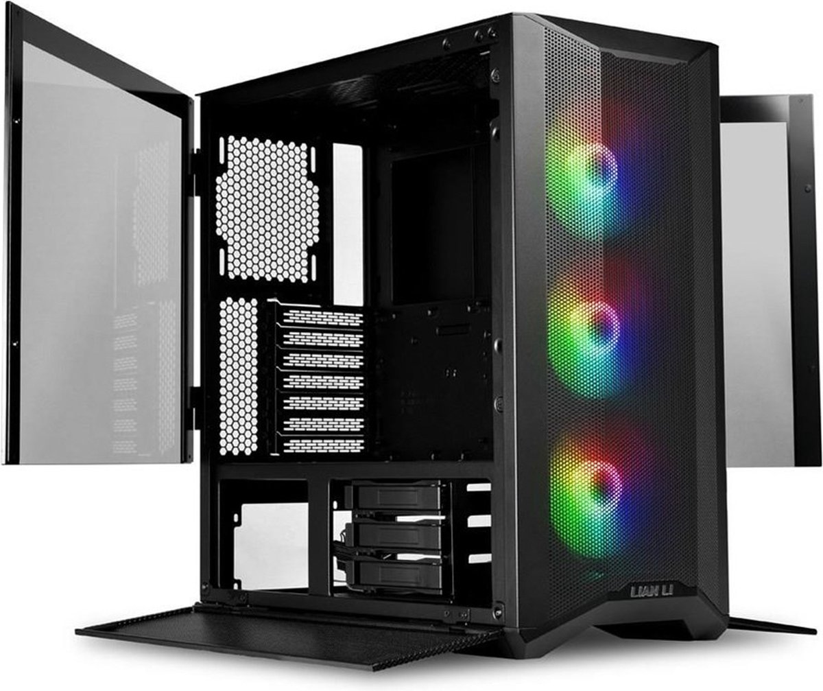 Lian li lancool ii mesh 3 orig - Lian Li LANCOOL II MESH RGB Mid Tower Behuizing (Black)