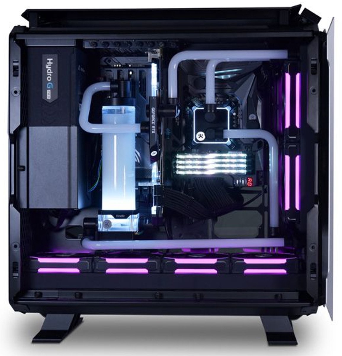 Lian Li Odisseia X Full Tower Zilver behuizing - afbeelding 2