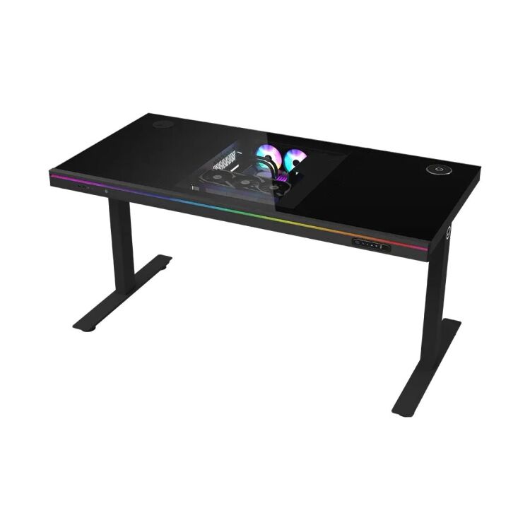 Desk Elite 90 Series Glass ATX Gaming Desk