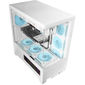 MC-LCDX Midi Tower Behuizing (White) - afbeelding 6