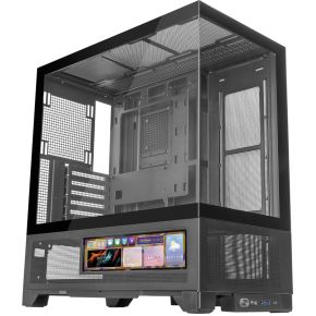 Mars mc lcdx midi tower zwart 2 orig - Mars Gaming MC-LCDX Midi Tower Behuizing (Black)