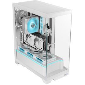 MC-PRISMA Midi Tower Behuizing (White) - afbeelding 4