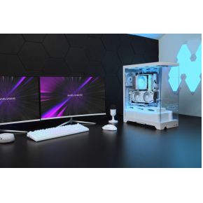 MC-PRISMA Midi Tower Behuizing (White) - afbeelding 8