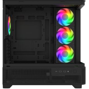 C1 Mid-Tower ATX PC Behuizing - Zwart - afbeelding 7