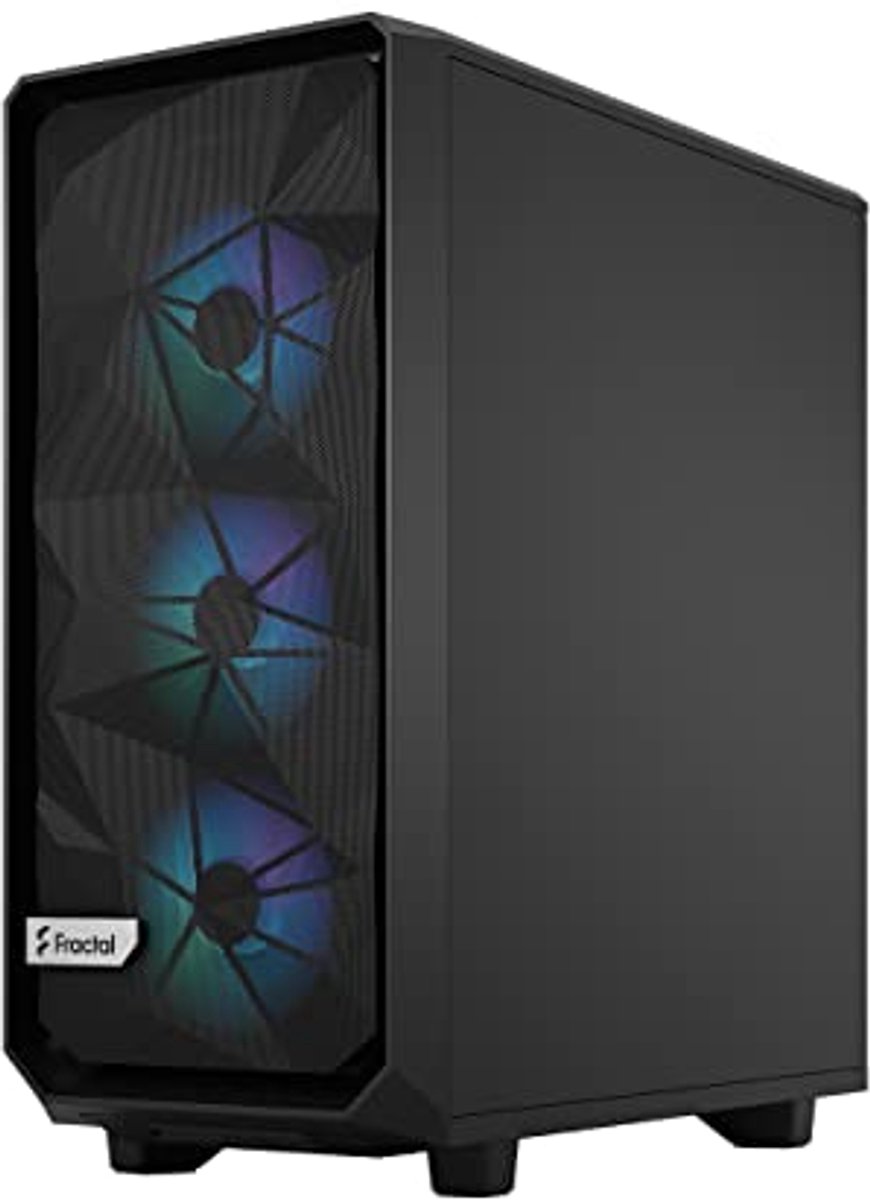 Meshify 2 Compact Lite Rgb Zwart Tg Lichttint Kasten behuizing - afbeelding 2