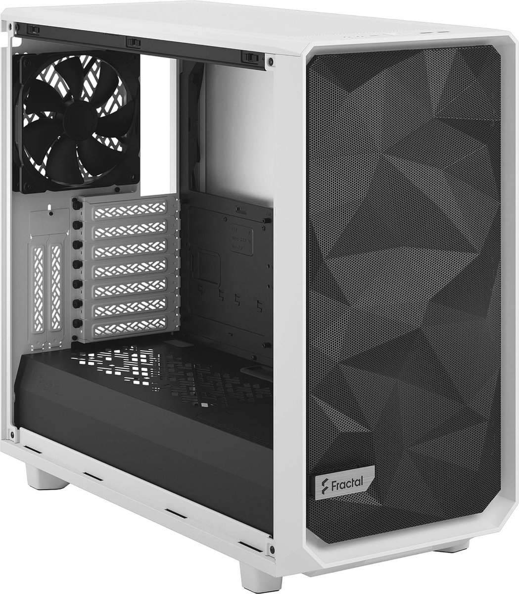Meshify 2 Wit Tg Clear Tint Behuizing Voor E-Atx Met Uitstekende Luchtstroom - afbeelding 7