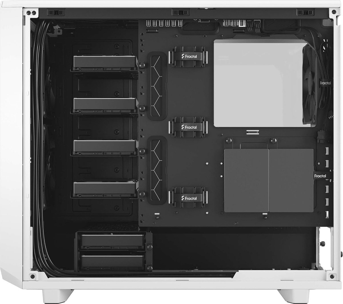 Meshify 2 Wit Tg Clear Tint Behuizing Voor E-Atx Met Uitstekende Luchtstroom - afbeelding 9