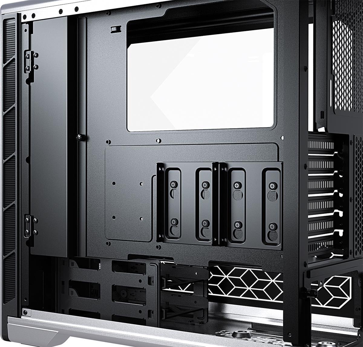 Metallicgear Neo V2 Atx Case, Silver - afbeelding 2
