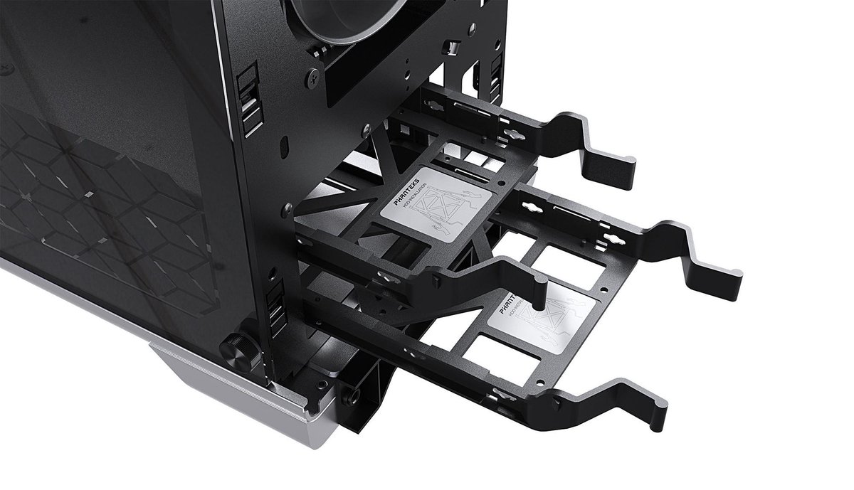 Metallicgear Neo V2 Atx Case, Silver - afbeelding 6