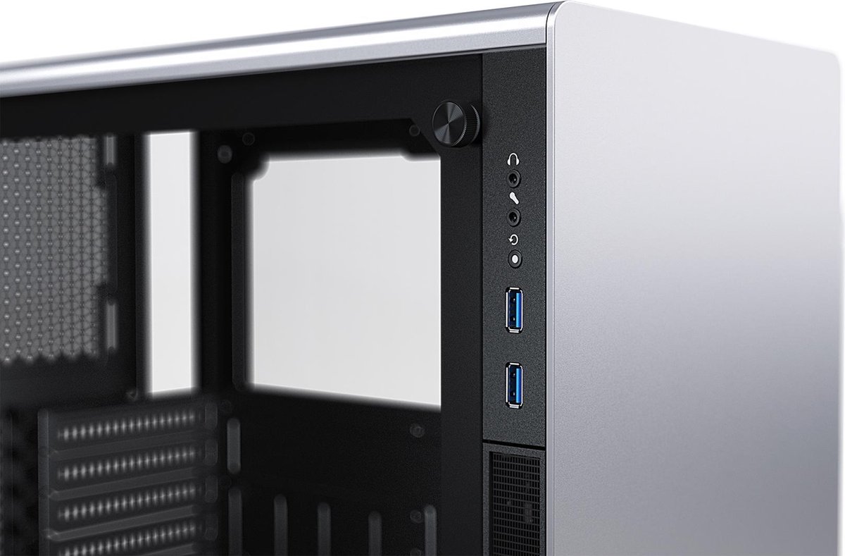 Metallicgear Neo V2 Atx Case, Silver - afbeelding 8