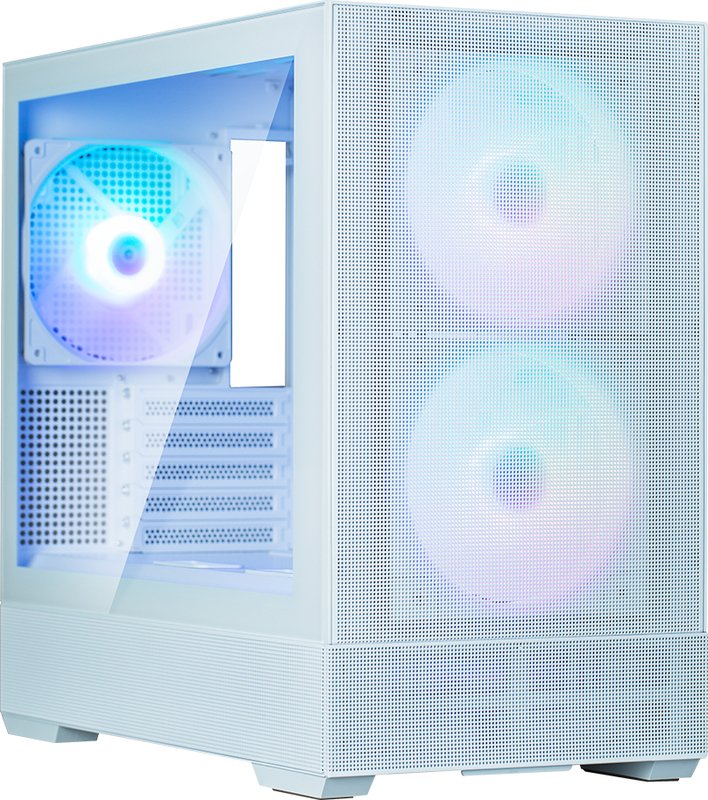 Mini tower pc behuizing zonder voed 857413 - Zalman P30 Air Behuizing (White)