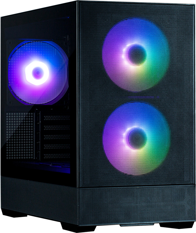 Mini tower pc behuizing zonder voed 857489 2 orig - Zalman P30 Air Behuizing (Black)