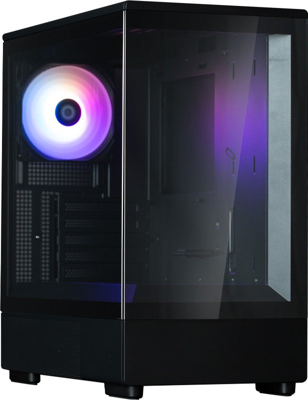Mini tower pc behuizing zonder voed 857584 - Zalman P10 Behuizing (Black)