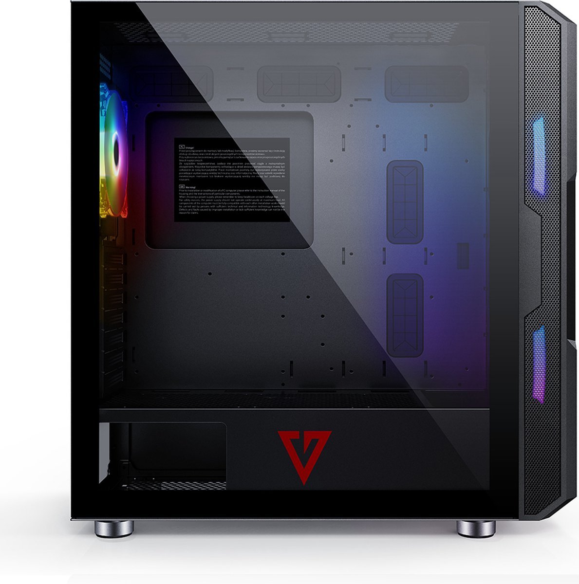 Modecom Amirani Argb Midi Tower Zwart behuizing - afbeelding 3