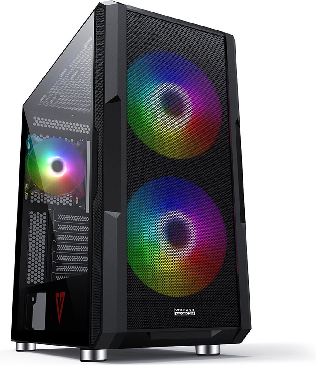 Modecom Amirani Argb Midi Tower Zwart behuizing