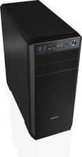 Modecom Oberon Pro Le Midi Tower Zwart behuizing - afbeelding 4