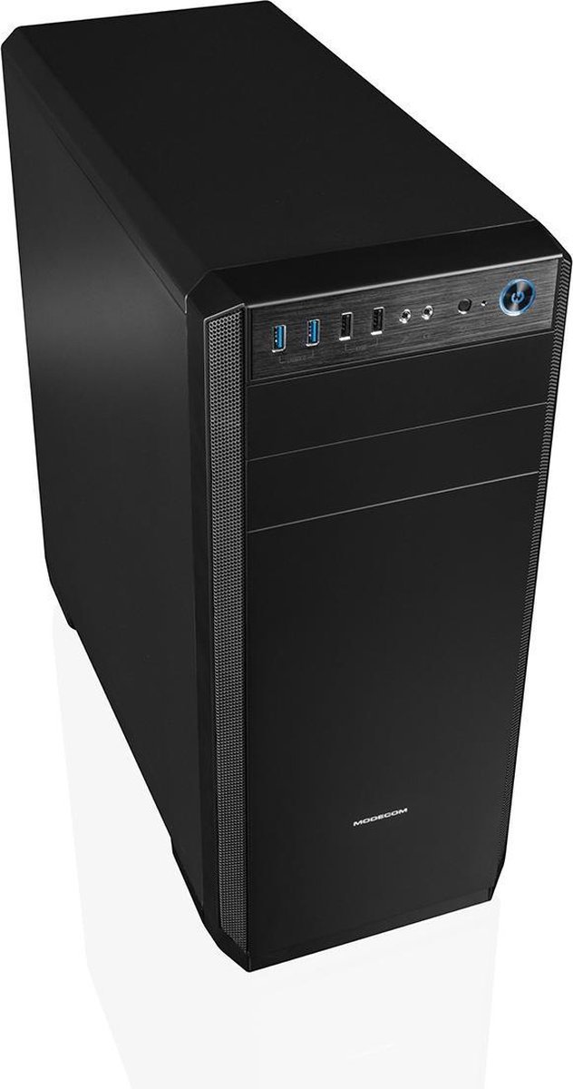 Modecom Oberon Pro Le Midi Tower Zwart behuizing - afbeelding 4