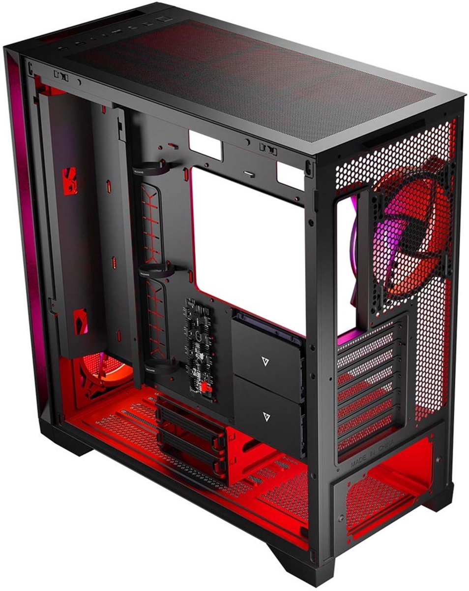 Volcano Expanse S Apex ARGB Midi Tower Czarna - afbeelding 3