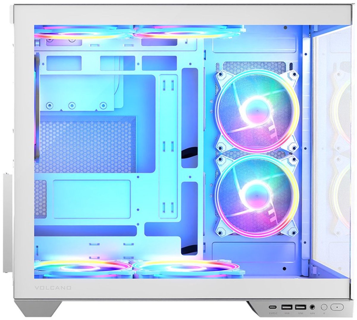 Volcano Panorama APEX ARGB 3F Midi White - afbeelding 2