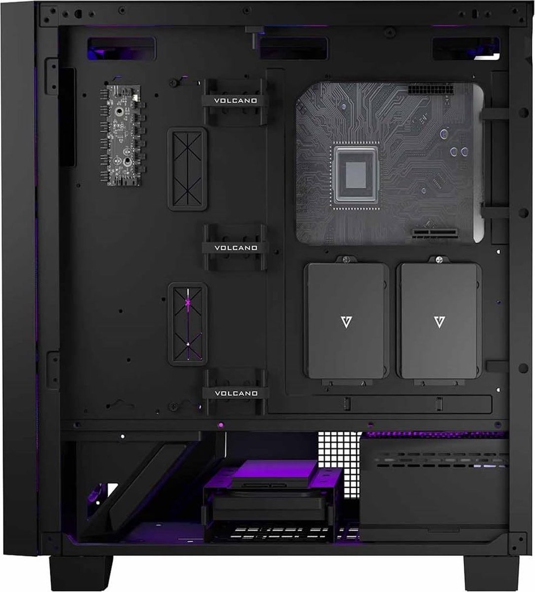 Modecom Modecom Volcano Perun Apex Argb Czarna