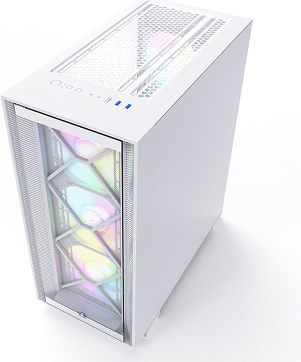 Montech Air 1000 Premium Midi Tower Wit behuizing - afbeelding 10