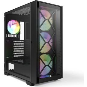 Montech Air 1000 Premium Midi Tower Zwart behuizing