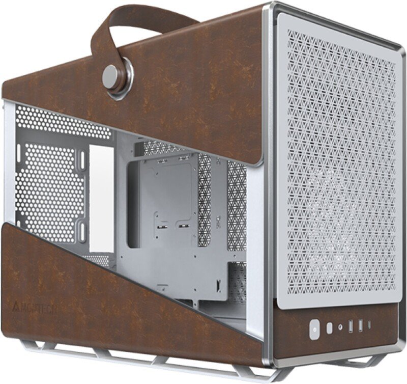 Montech heritage midi tower behuizing 1830 - Montech Heritage Micro ATX Behuizing (White)
