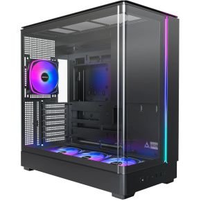 KING 45 PRO ARGB Tempered Glass Mid-Tower ATX Case Black