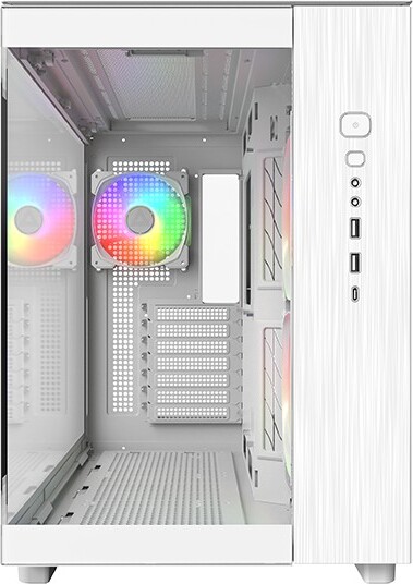Montech king 65 pro midi tower behuizi 1655 2 orig - Montech KING 65 PRO Midi-Tower Tempered Glass ARGB Behuizing (White)