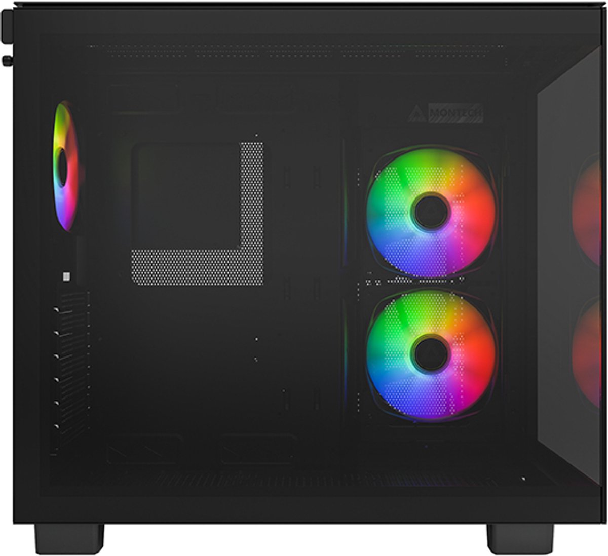 Montech King 65 Pro Argb Pc-Behuizing Zwart - afbeelding 3