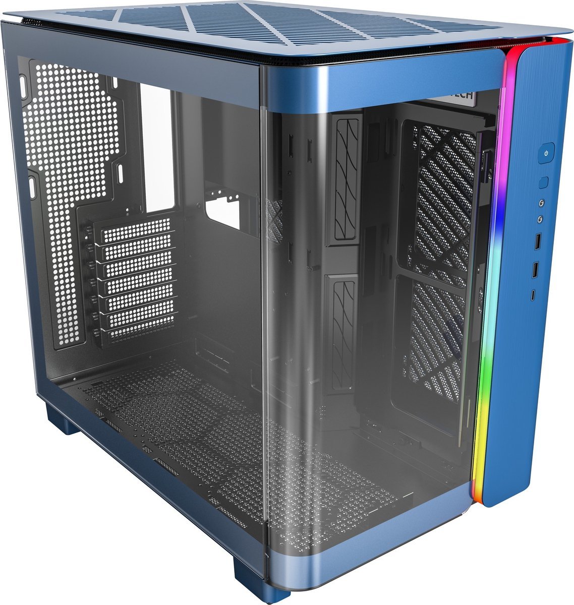 Montech King 95 Blauw - Midtowermodel - Atx - 8 X 2.5", 5 X 3.5" - Blauw