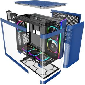 King 95 Pro Midi Tower (Blue) - afbeelding 8