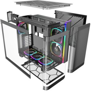 King 95 Pro Midi Tower (Black) - afbeelding 8