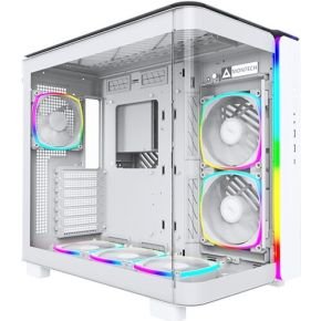 MONTECH Montech King 95 Pro Tempered Glass Argb Midi-Tower Pc-Behuizing Wit