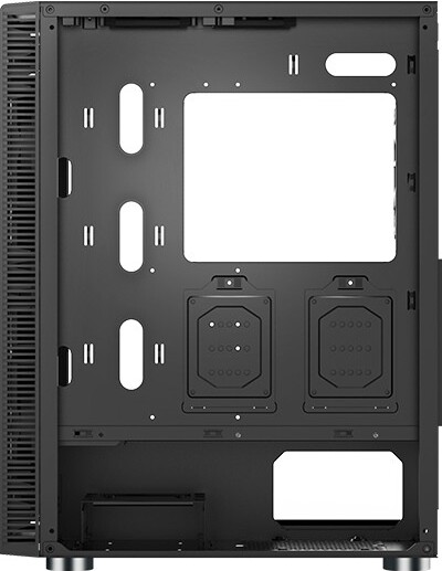 Montech x3 glass midi tower behuizing 3 orig - Montech X3 Glass Midi-Tower RGB Tempered Glass Behuizing (Black)