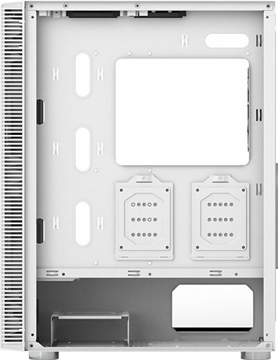 Montech x3 mesh midi tower behuizing 600 3 orig - Montech X3 Mesh Midi-Tower RGB Tempered Glass Behuizing (White)
