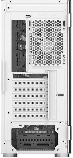 Montech x3 mesh midi tower behuizing 600 4 orig - Montech X3 Mesh Midi-Tower RGB Tempered Glass Behuizing (White)